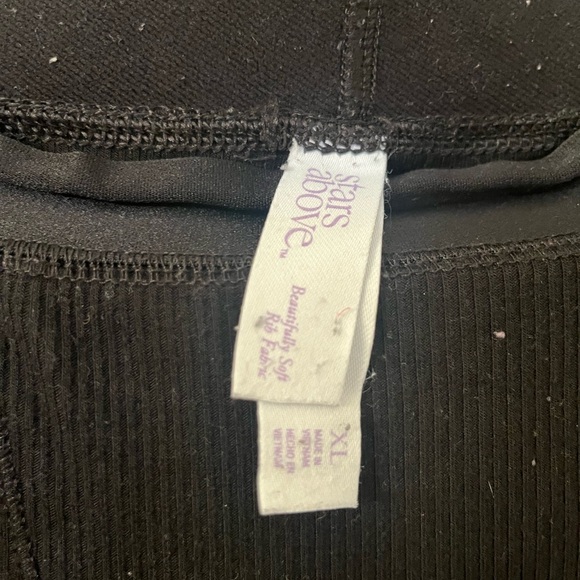 LAST CALL!! Black Cozy Bottoms from Stars Above, XL - Picture 2 of 3